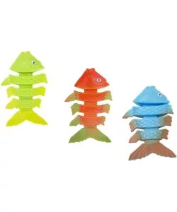 GIOCO DA BAGNO SUBACQUEO A FORMA DI PESCE BESTWAY COLORI ASSORTITI -  COD. 26029