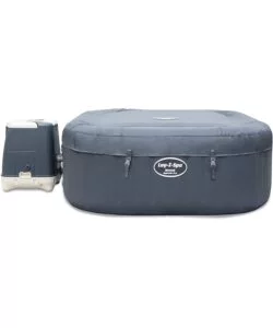 PISCINA IDROMASSAGGIO GONFIABILE RISCALDATA BESTWAY "LAY-Z-SPA HAWAII HYDROJET PRO" 4/6 PERSONE 180X180X71 CM CON COPERTURA GONFIABILE, CARTUCCIA ED EROGATORE CHEMCONNECT  - COD. 54138
