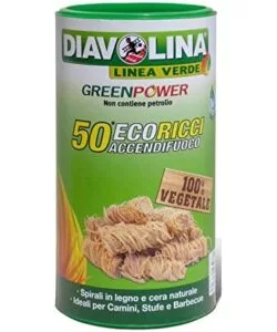 DIAVOLINA ACCNEDIFUOCO ECORICCI BARATTOLO DA 50 SPIRALI