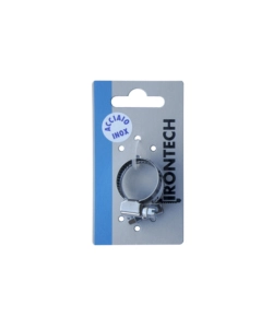 FASCETTA STRINGITUBO Ø 15 - 24 MM. IN ACCIAIO INOX A2 - AISI 304 - 2 PZ.