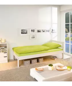Letto singolo "Fana" bianco 90x200 cm
