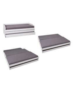 LETTO SINGOLO TRASFORMABILE IN 3 LETTI 90X200 CM
