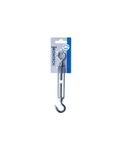 TENDITORE OCCHIO - GANCIO M8 MM. IN ACCIAIO INOX A4 - AISI 316