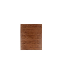 COPRIVITE ADESIVI Ø 13 MM. COLORE NOCE 20 PZ.