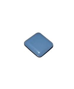 SCIVOLI PTFE ADESIVI QUADRATI 24 X 24 MM. - GRIGIO - 8 PZ.