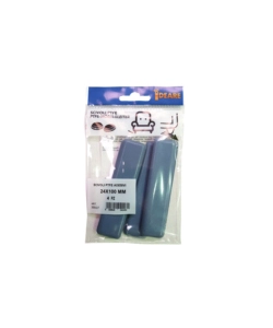 SCIVOLI PTFE ADESIVI RETTANGOLARI 24 X 100 MM. - GRIGIO - 4 PZ.