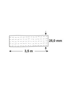 CINGHIA DI ANCORAGGIO 245 KG. 25 MM. X 5 MT. CON TENDITORE