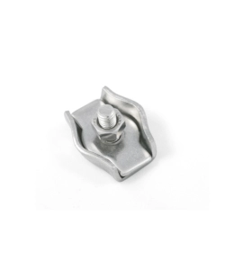 MORSETTO SIMPLEX PER FUNI Ø 3 MM. IN ACCIAIO ZINCATO ZINCATO - 8 PZ.