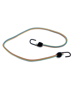 CORDE ELASTICHE PORTAPACCHI, GANCI METALLO - LUNGHEZZA TOT. 200 CM. - 2 PZ.