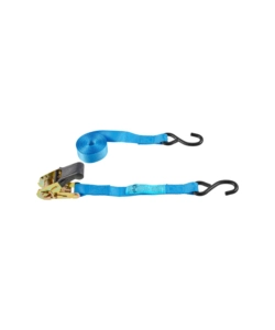 CINGHIA DI ANCORAGGIO 500 KG. CON TENDITORE E CINGHIA CON GANCIO A UNCINO 25 MM. X 4 MT. SET 4 PZ.