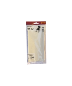 ANTISCIVOLO ANTIVIBRAZIONE IN GOMMA 100X200 MM. SPESSORE 2,5 MM. BIANCO