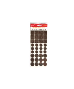 FELTRINI ADESIVI ASSORITITI MARRONI 108 PZ.