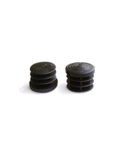 PUNTALI INTERNI ALETTATI TONDI NERI Ø 20 MM. 6 PZ.