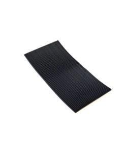 ANTISCIVOLO ANTIVIBRAZIONE IN GOMMA 100X200 MM. SPESSORE 2,5 MM. NERO