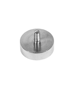 MAGNETE NEODIMIO TONDO Ø25 PERNO FILET FORZA 22 KG