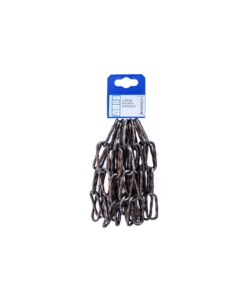 CATENA RITORTA PRETAGLIATA Ø 4 MM. IN ACCIAIO BRONZATO 2,5 MT.