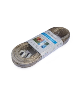 KIT CAVO STENDIBIANCHERIA Ø 4 X 20 MT. BIANCO + 2 MORSETTI