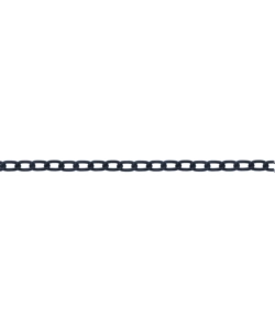 CATENA RITORTA PRETAGLIATA Ø 3 MM. IN ACCIAIO NERO 2,5 MT.