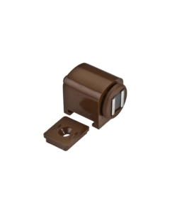 CHIUSURE MAGNETICHE MARRONI CON BASETTA FORZA 6 KG. 2 PZ.