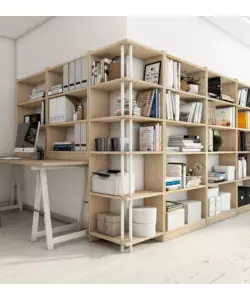 Scaffale in legno "Gala 6" 50 cm