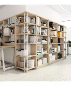 Scaffale in legno "Gala 7" 50 cm