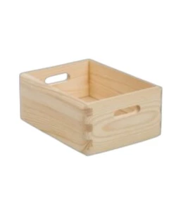 Cassettone pino senza coperchio 20x15x9 cm