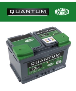 BATTERIA PER AUTO "QUANTUM" MAGNETI MARELLI 70AH 600A