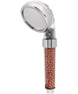 SOFFIONE DOCCIA RELAX CON SALI MINERALI, Ø 8 CM