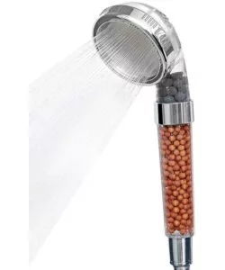 SOFFIONE DOCCIA RELAX CON SALI MINERALI, Ø 8 CM
