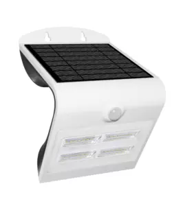 APPLIQUE ARCADIA 3.2 BIANCO - APPLIQUE CON PANNELLO SOLARE - 3.2 W 400 L