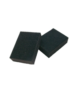 SPUGNE ABRASIVE 95 X70 MM. GRANA FINE/GROSSA 2 PZ