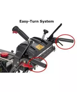 SPAZZANEVE CINGOLATO A SCOPPIO MTD "OPTIMA ME 66 T" MOTORE THORX 80 OHV 4T 272 CC