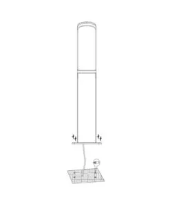 LAMPADA LED DA TERRA "FIUMICINO" 1300 LM, 11W