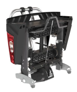 PORTABICICLETTE PER GANCIO TRAINO "FOLDCLICK" PER 2 BICI - Y8002489