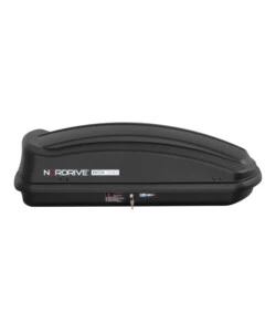 BOX TETTO PER AUTO 330 LITRI IN ABS NERO GOFFRATO - N60004