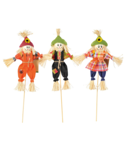 SPAVENTAPASSERI DECORATIVI MISTI H 35 CM