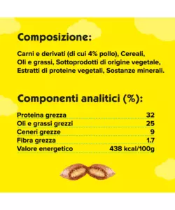 CATISFACTION - SNACK PER GATTI POLLO 180 GR