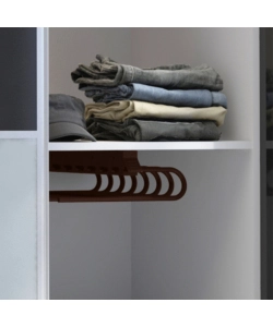PORTA PANTALONI DX ESTRAIBILE PER ARMADIO MOKA - EMUCA.