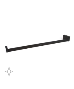 BARRA APPENDIABILI PER ARMADI REGOLABILE 858-1.008 MM BATTERIA RIMOVIBIL E SENSORE DI MOVIMENTO COLORE MOKA - EMUCA.