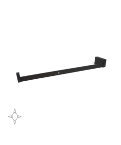 BARRA APPENDIABILI PER ARMADI REGOLABILE 558-708 MM BATTERIA RIMOVIBIL E SENSORE DI MOVIMENTO COLORE MOKA - EMUCA.