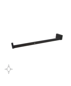 BARRA APPENDIABILI PER ARMADI REGOLABILE 408-558 MM BATTERIA RIMOVIBIL E SENSORE DI MOVIMENTO COLORE MOKA - EMUCA.