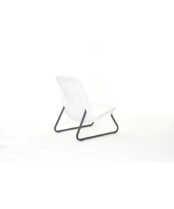 SET DA GIARDINO "RIO BALCONY" CON 2 POLTRONE E TAVOLO, COLORE BIANCO - KETER