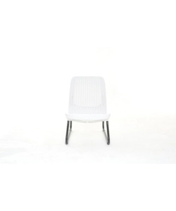 SET DA GIARDINO "RIO BALCONY" CON 2 POLTRONE E TAVOLO, COLORE BIANCO - KETER