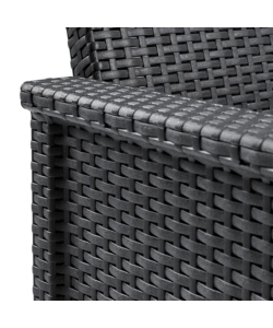SET DA GIARDINO KETER "EMMA LOUNGE" CON DIVANO 2 POSTI, COLORE GRAFITE - KETER