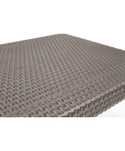 SET DA GIARDINO KETER "ALABAMA LOUNGE" CON DIVANO 2 POSTI, COLORE CAPPUCCINO - KETER