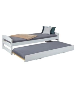 LETTO SINGOLO CON SECONDO LETTO ESTRAIBILE 209X62X97 CM