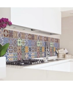 PARASCHIZZI XL "AZULEJOS" IN PVC, 180X45 CM