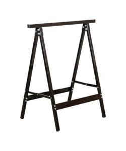 CAVALLETTO PIEGHEVOLE IN METALLO, PORTATA MASSIMA 100 KG - 63,5X43XH72 CM