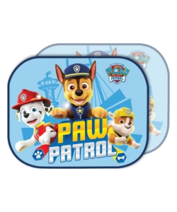 COPPIA TENDINE AUTO LATERALI "PAW PATROL BOY" 44X35 CM