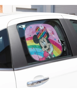 COPPIA TENDINE LATERALI "DISNEY MINNIE MOUSE" ARCOBALENO 44X35 CM